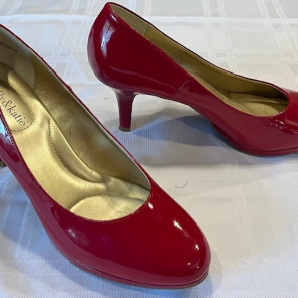 Ruby Red Pumps